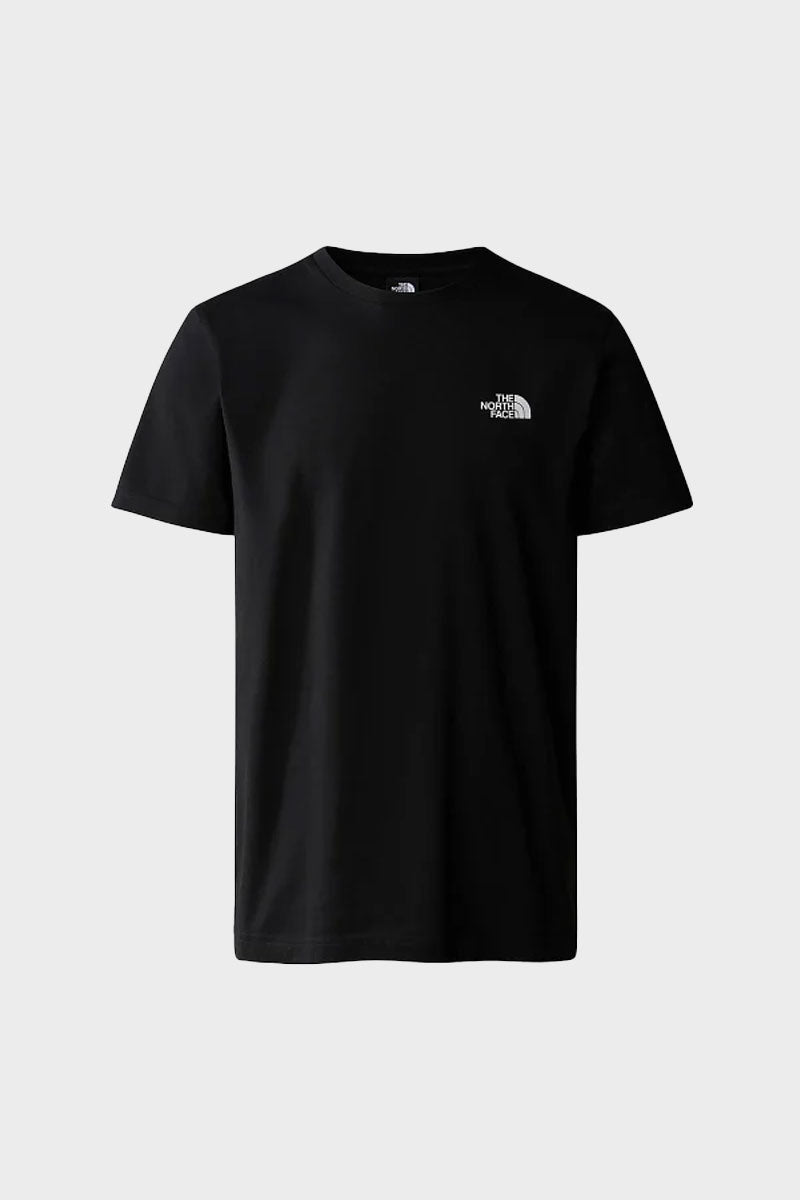 דה נורת' פייס חולצת טישירט Simple Dome בצבע שחור לגברים