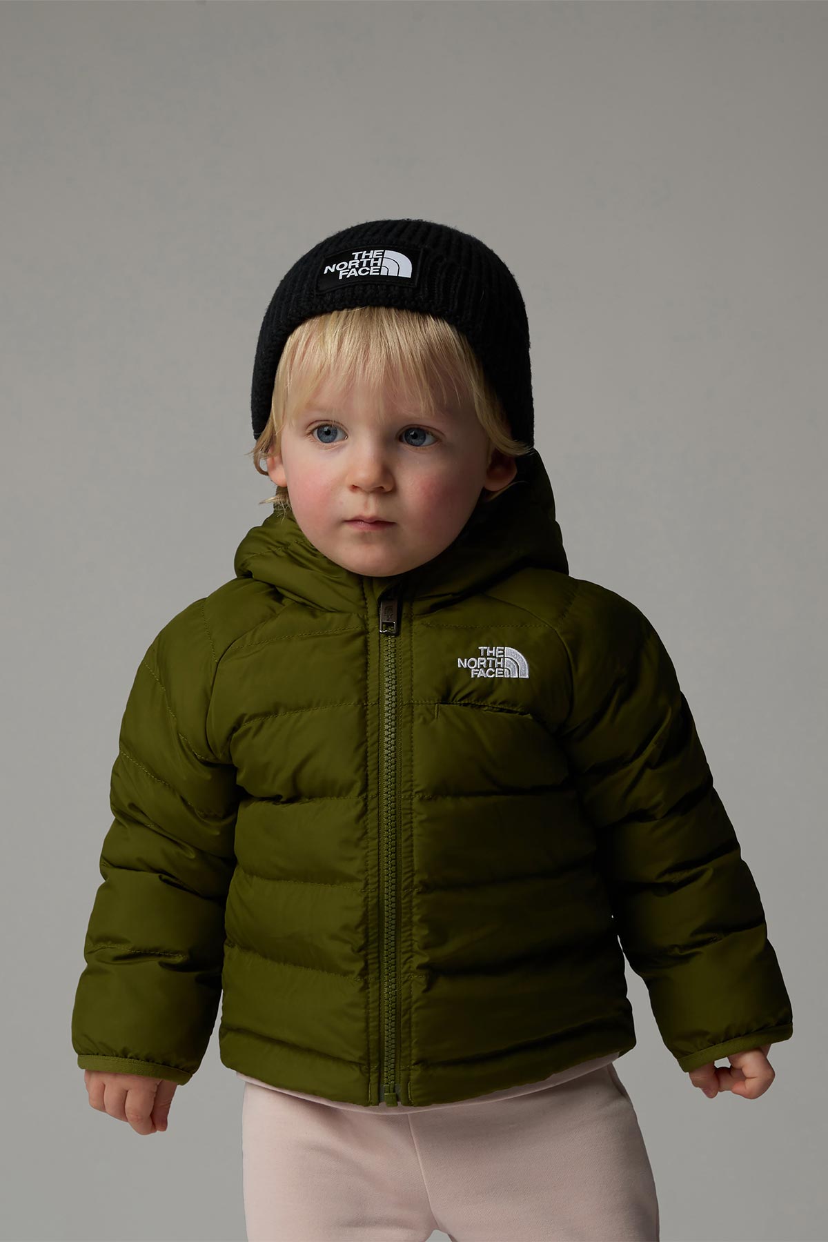 The north face מעיל דו צדדי Baby Reversible Perrito לתינוקות