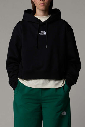 The North Face קפוצ'ון קרופ Essential Hoodie לנשים