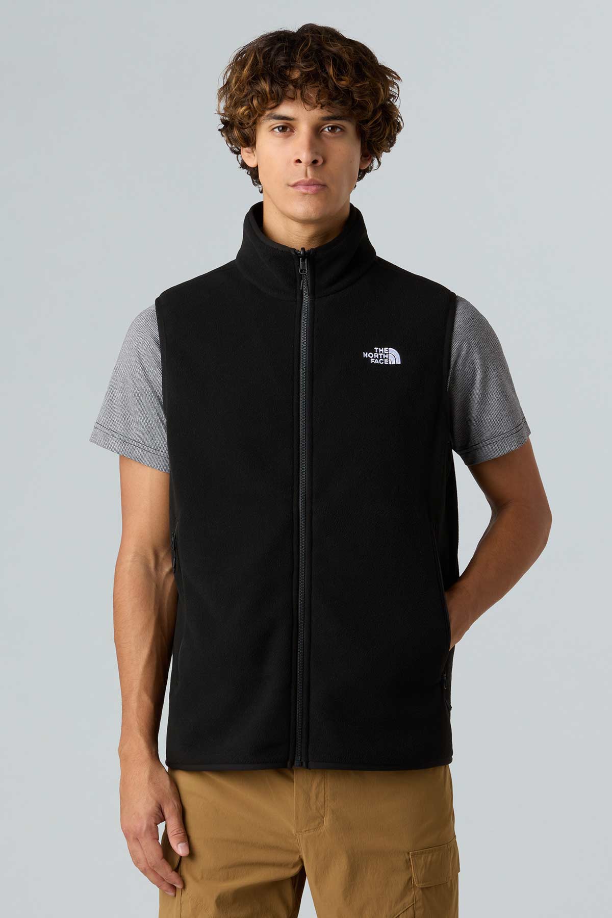 ג'קט וסט North Face Glacier Fleece Vest לגברים