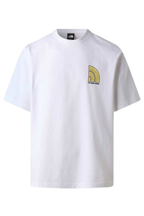 North Face חולצת טי אוברסייז Bubble Logo