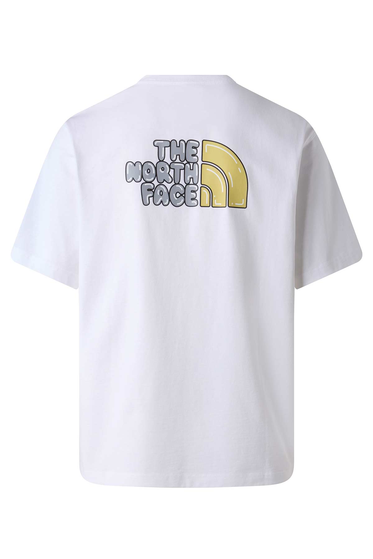 North Face חולצת טי אוברסייז Bubble Logo