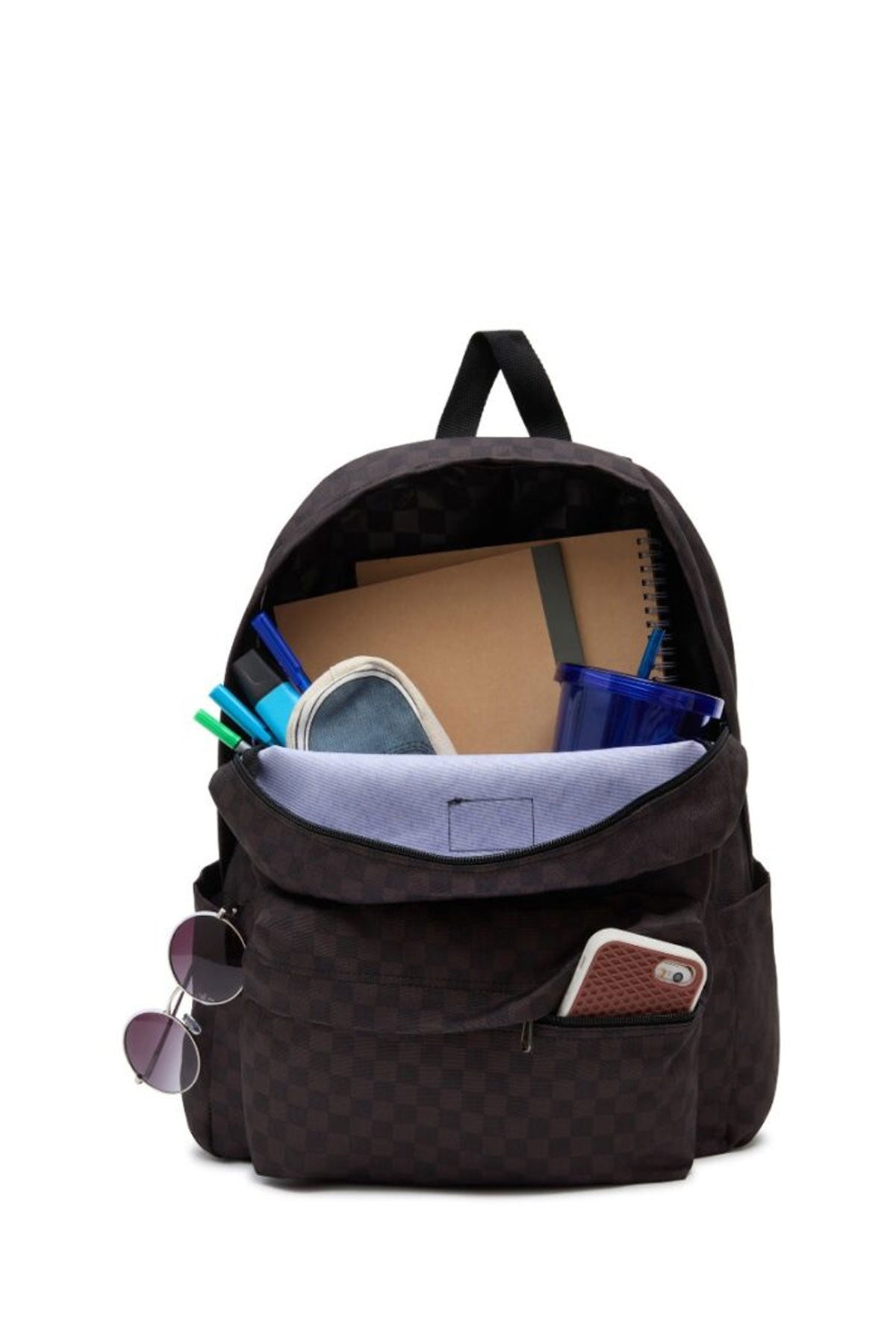 תיק בית ספר Vans Old Skool Check Backpack משבצות