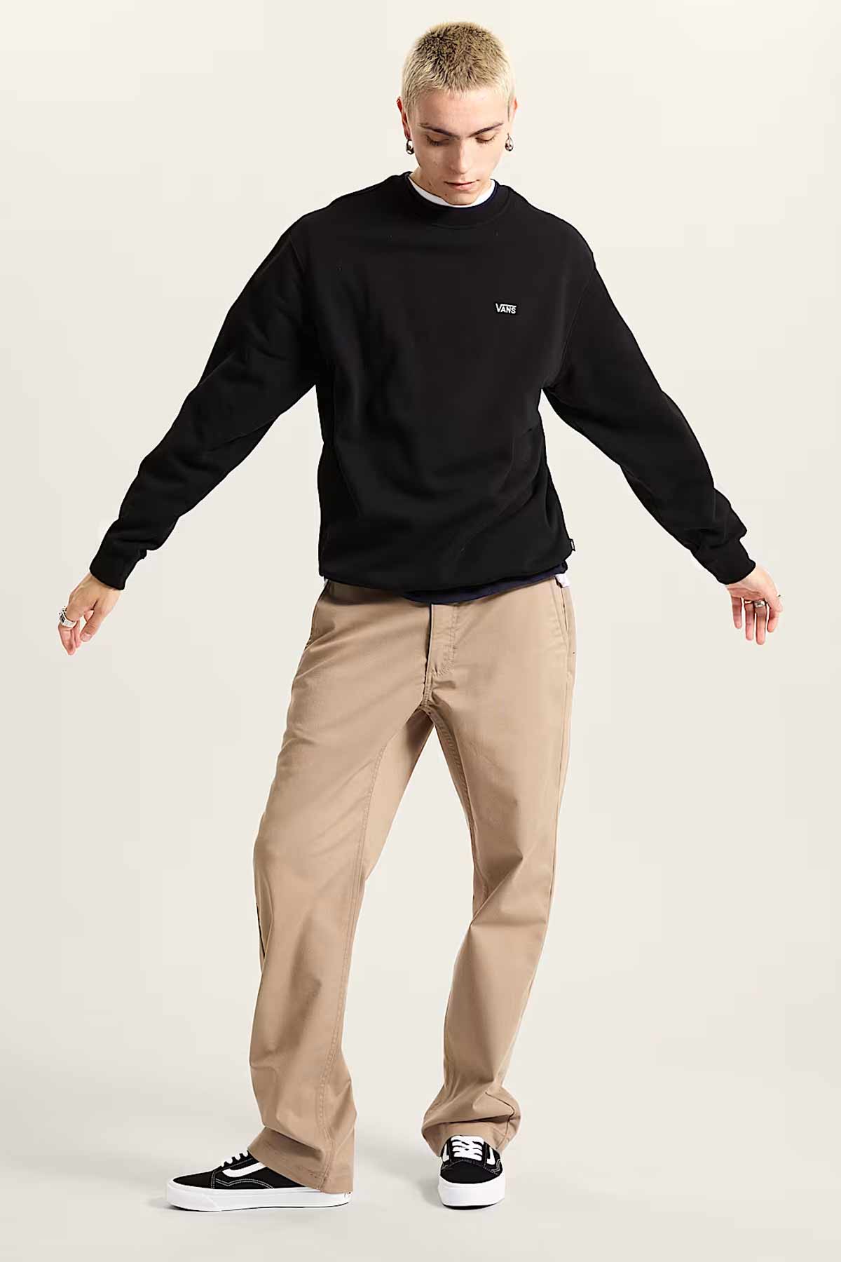 סוויטישרט Vans Left Chest II Loose