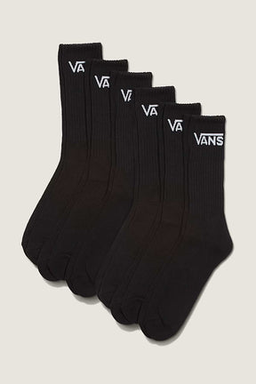 מארז 6 גרביים רגילות  Vans Classic Socks