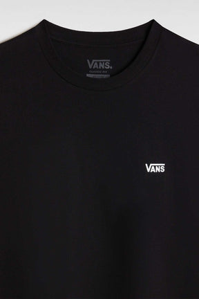 Vans חולצת טי-שירט Left Chest Logo בצבע שחור לגברים