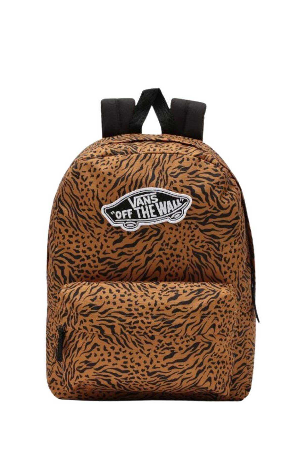 תיק בית ספר Vans Realm Backpack בצבע מנומר