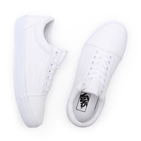 נעלי סניקרס ואנס אולדסקול בצבע לבן יוניסקס-Vans-35-נאקו