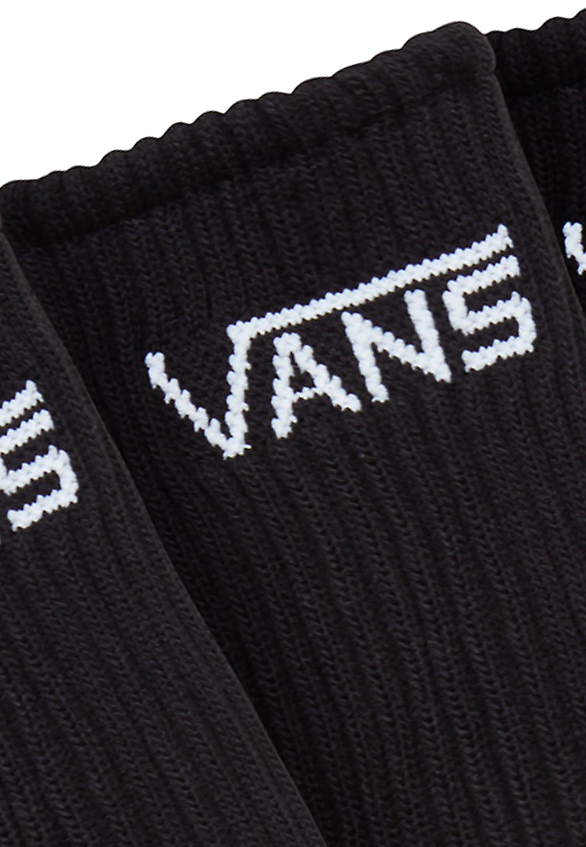 ואנס מארז 3 זוגות גרביים גבוהות 38.5-42 בצבע שחור-Vans-One Size-נאקו