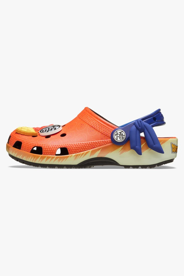 כפכפי קרוקס Dragon Ball Z Classic Clog דרגון בול זי בצבע כתום/כחול לגברים