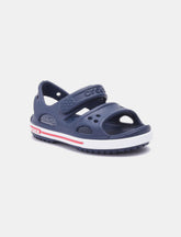 Crocs Crocband II Sandal - סנדלים לילדים קרוקס בצבע נייבי/לבן-Crocs-22-23-נאקו