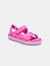 Crocs Crocband II Sandal - סנדלים לילדים קרוקס בצבע EL ורוד מבריק-Crocs-27-28-נאקו