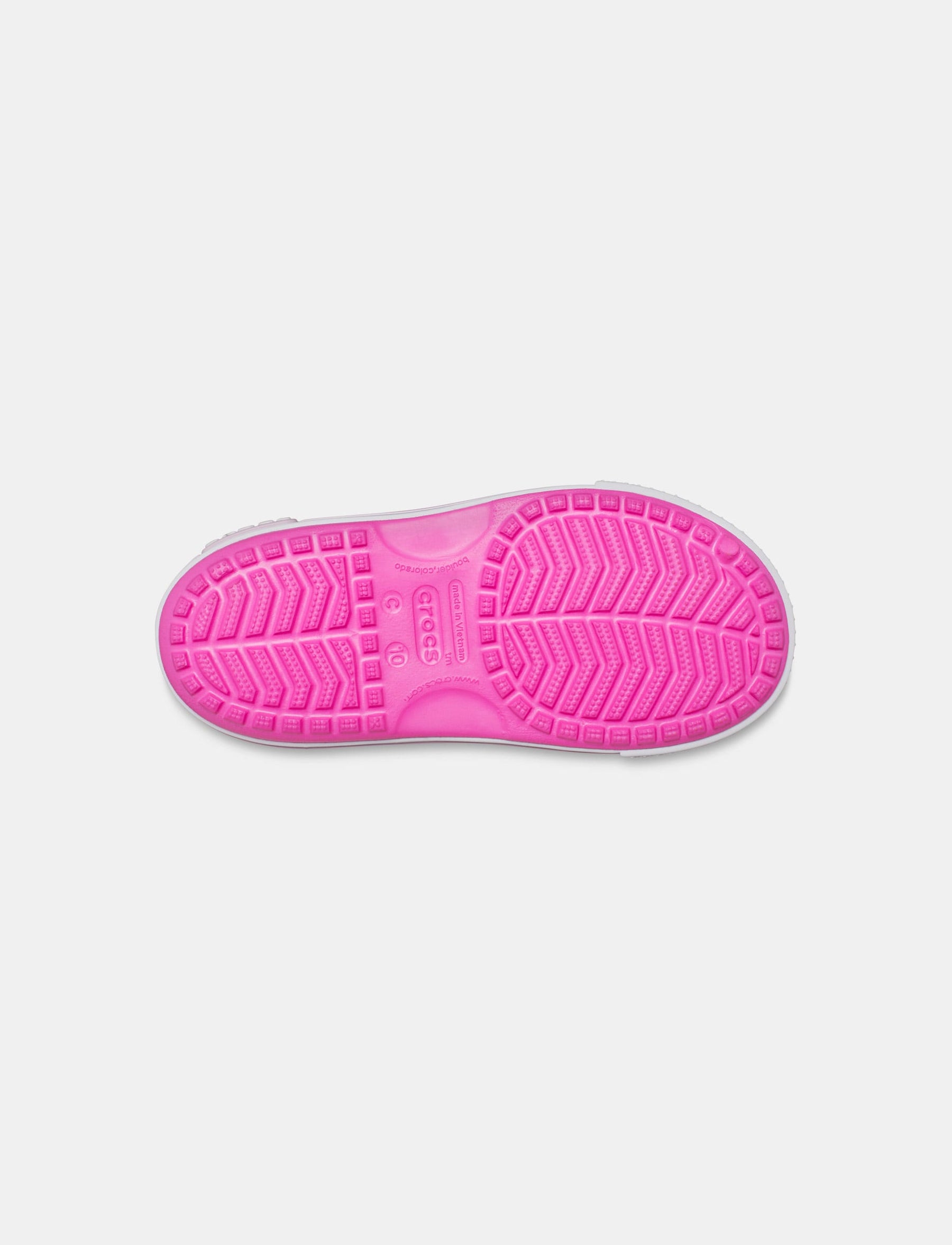 Crocs Crocband II Sandal - סנדלים לילדים קרוקס בצבע EL ורוד מבריק-Crocs-27-28-נאקו