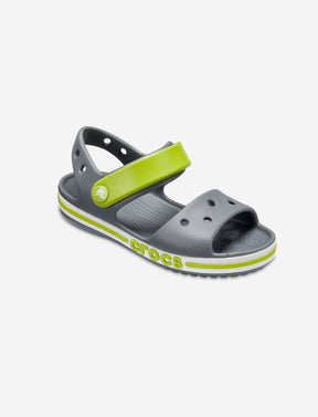 Crocs Bayaband Sandal K - סנדלים לילדים קרוקס בצבע אפור כהה1-Crocs-27-28-נאקו