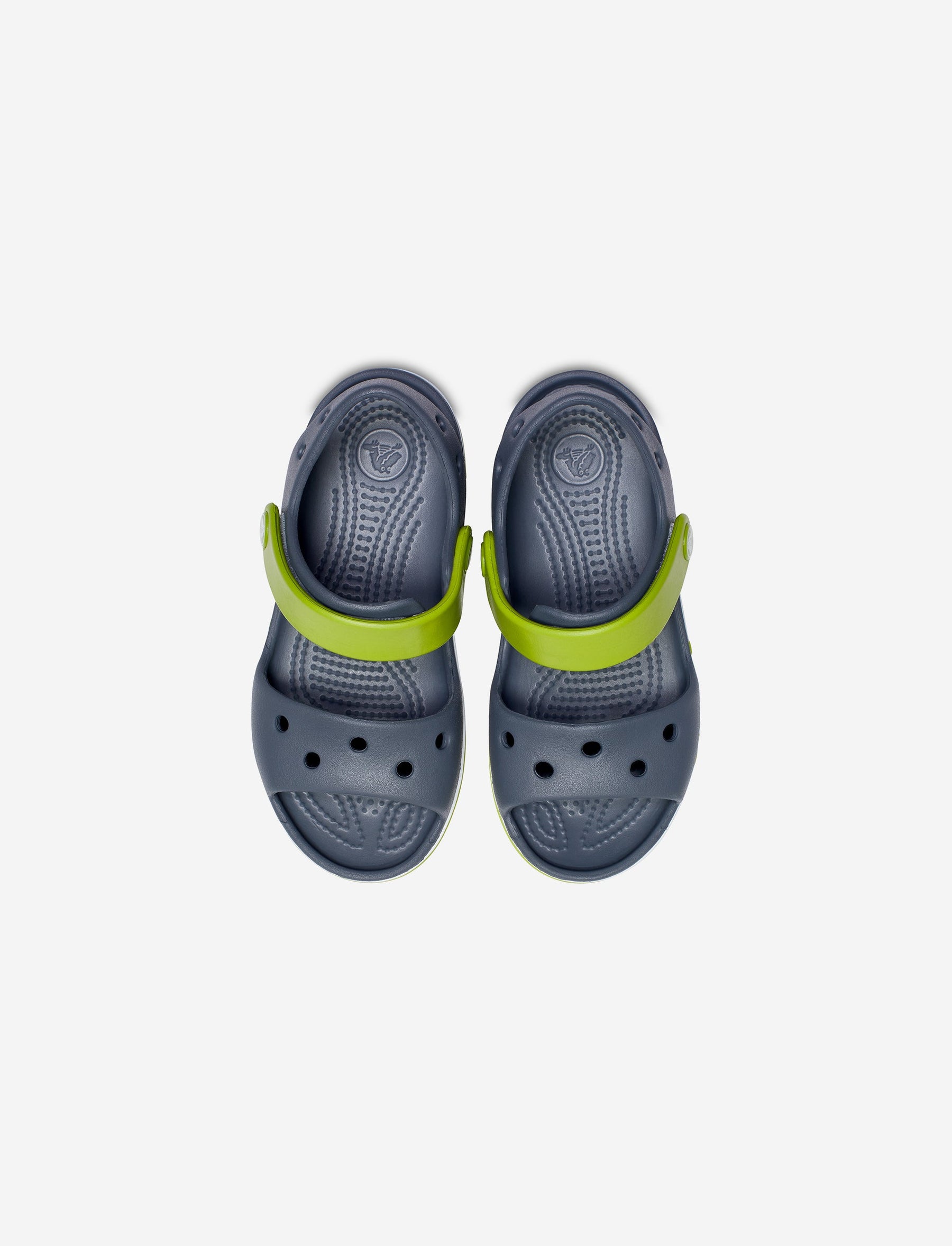Crocs Bayaband Sandal K - סנדלים לילדים קרוקס בצבע אפור כהה1-Crocs-27-28-נאקו