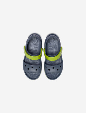 Crocs Bayaband Sandal K - סנדלים לילדים קרוקס בצבע אפור כהה1-Crocs-27-28-נאקו