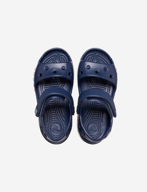 Crocs Bayaband Sandal K - סנדלים לילדים קרוקס בצבע נייבי/פפר-Crocs-27-28-נאקו