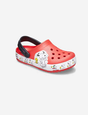 Crocs FL Snoopy Woodstock Clog K - כפכפים לילדים קרוקס בהדפס סנופי-Crocs-28-29-נאקו