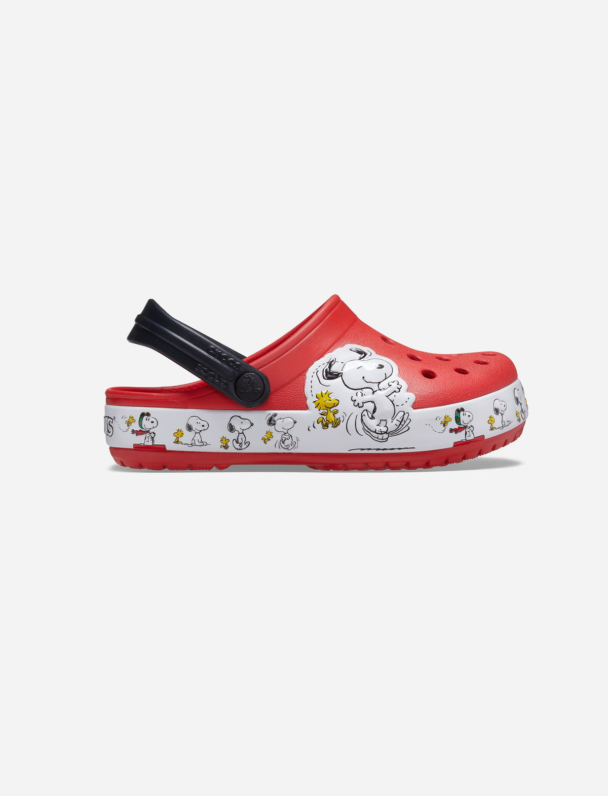 Crocs FL Snoopy Woodstock Clog K - כפכפים לילדים קרוקס בהדפס סנופי-Crocs-28-29-נאקו