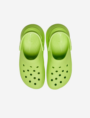 Crocs Classic Crush Clog - כפכפי פלטפורמה קרוקס קראש לנשים בצבע ירוק לימונדה-Crocs-36-37-נאקו