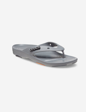 Crocs Classic All-Terrain Flip - כפכפי אצבע לגבר קרוקס בצבע אפור סלאט-Crocs-45-46-נאקו