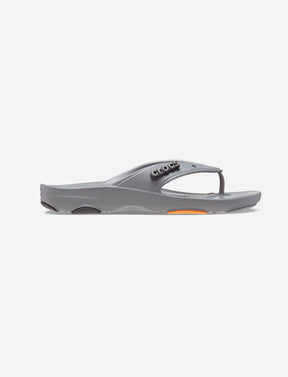 Crocs Classic All-Terrain Flip - כפכפי אצבע לגבר קרוקס בצבע אפור סלאט-Crocs-45-46-נאקו