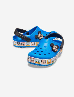 Crocs FL Mickey Mouse Band Clog T - כפכפי קרוקס לילדים מיקי מאוס בצבע כחול קובלט-Crocs-27-28-נאקו