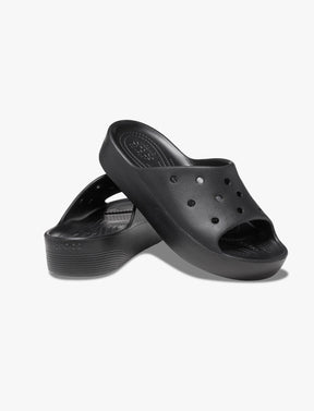 Crocs Classic Platform Slide - כפכפי סליייד פלטפורמה לנשים-Crocs-34-35-נאקו