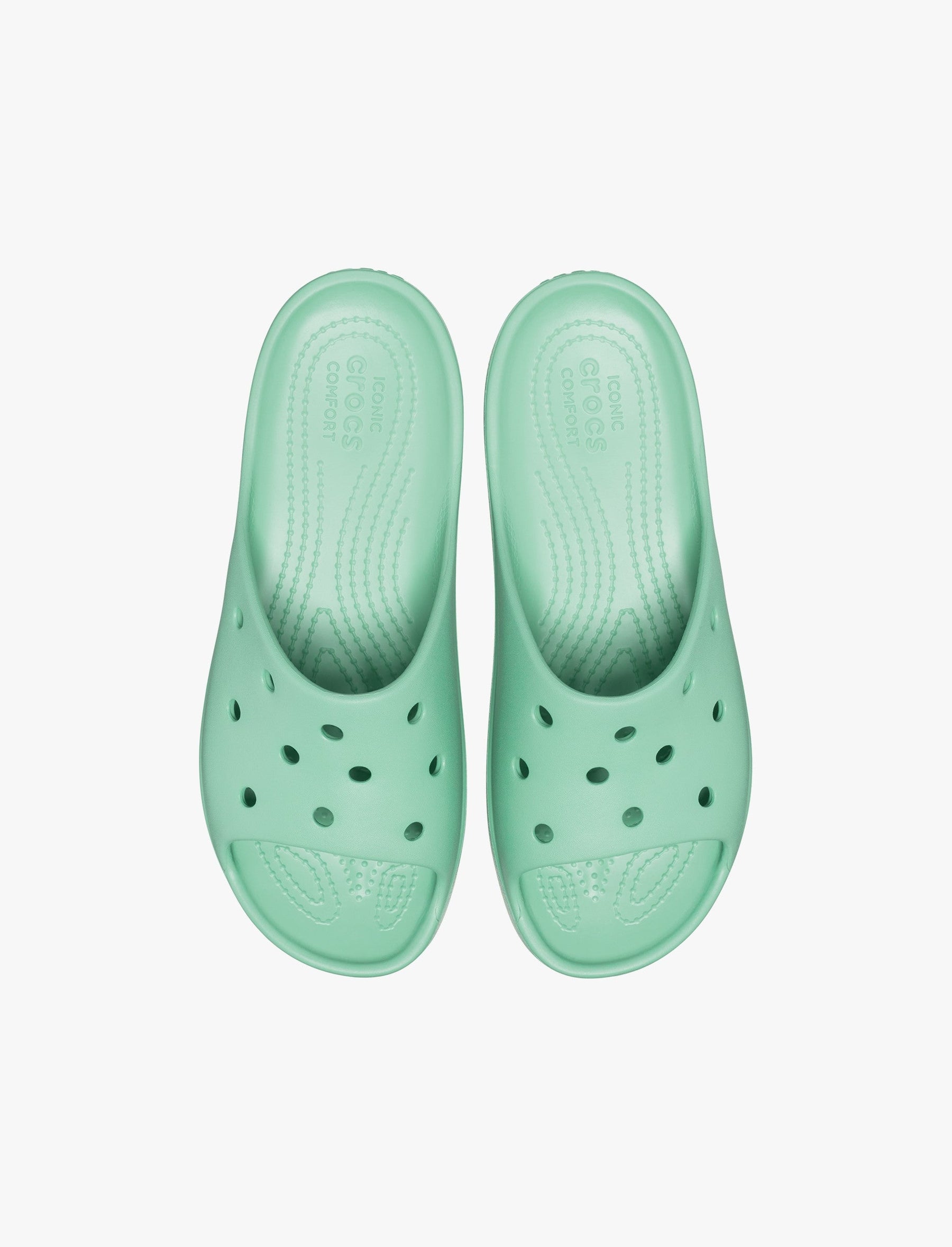 Crocs Classic Platform Slide - כפכפי סליייד פלטפורמה לנשים-Crocs-41-42-נאקו