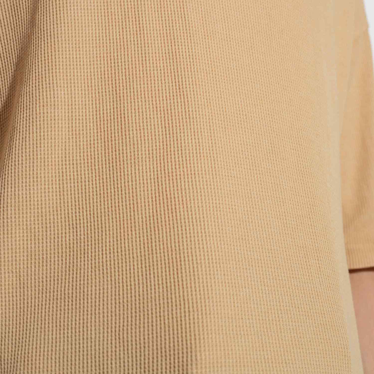 צ'מפיון חולצת טי שירט קצרה בצבע חום לגברים-Champion-XS-נאקו