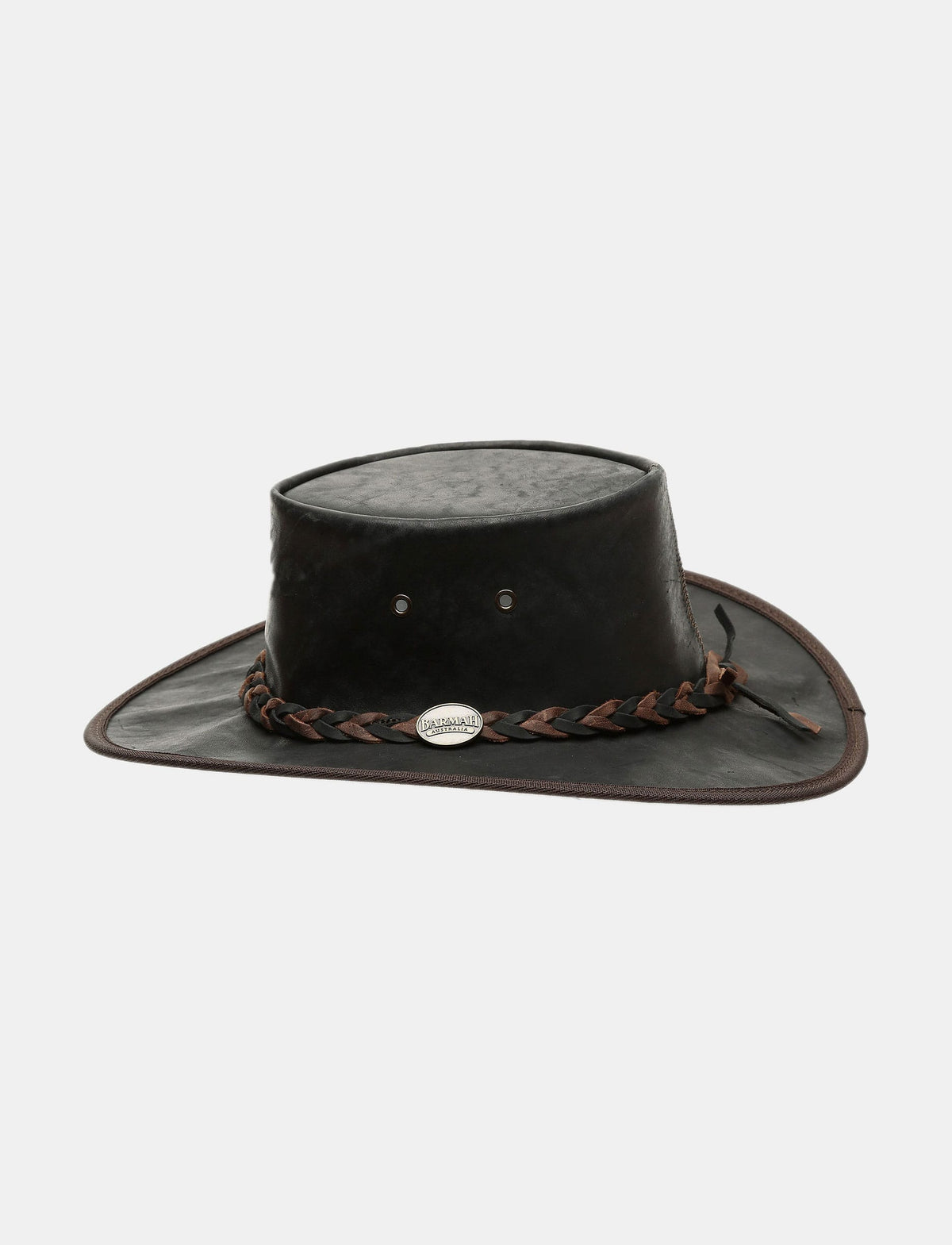 Barmah 1018 IS - כובע בוקרים רחב שוליים ברמה מעור קנגורו אמיתי-Barmah-S-נאקו
