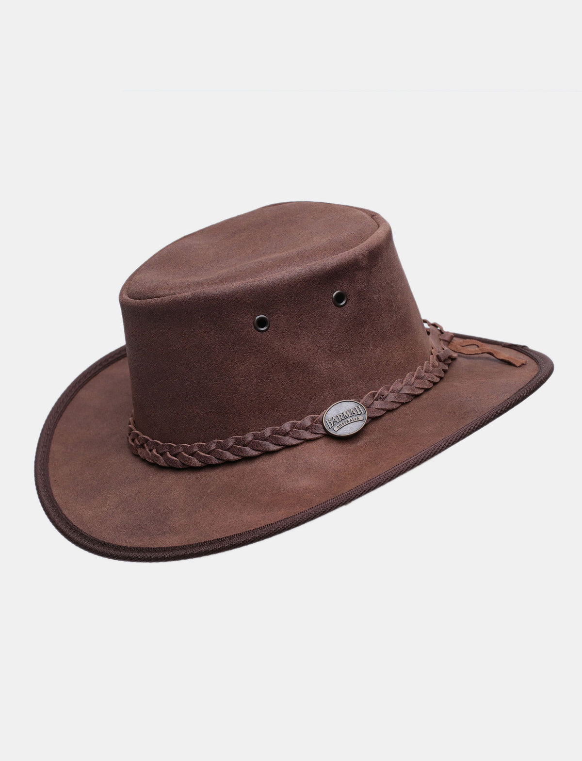 Barmah 1063 HI - כובע בוקרים רחב שוליים ברמה מעור בקר-Barmah-S-נאקו
