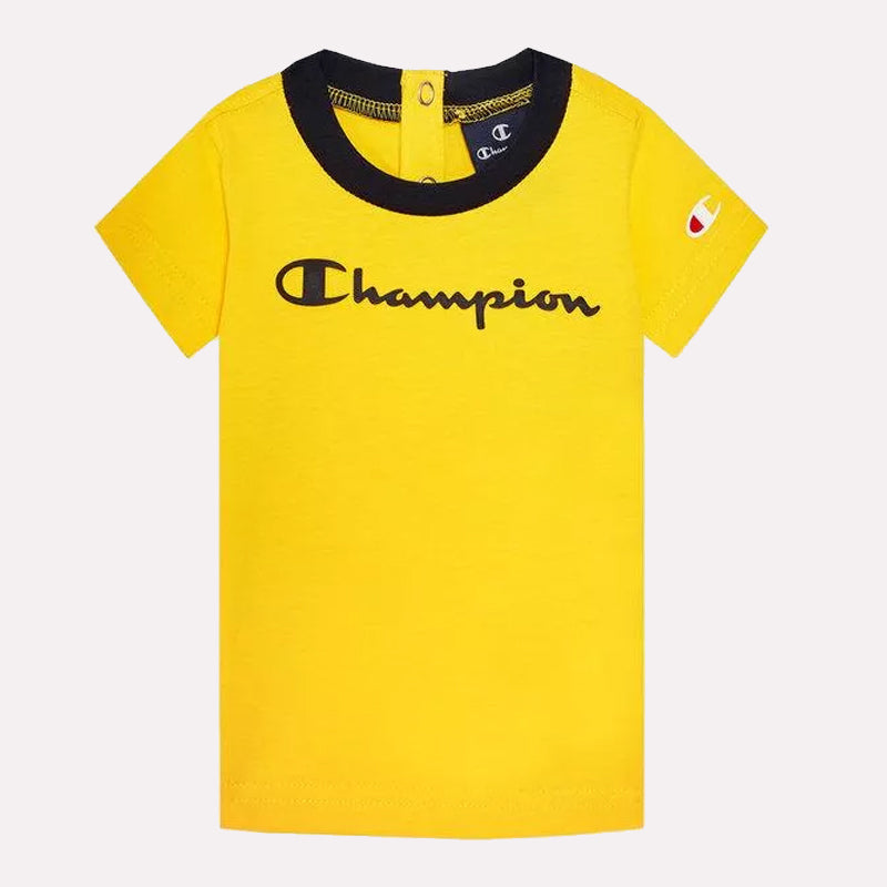 צ'מפיון חליפת בייסיק ילדים צהובה-Champion-6 ח-נאקו