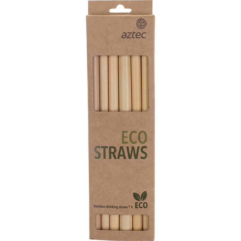 אזטק סט קשים רב פעמיים Bamboo 6 Straw Pack-Aztec-One Size-נאקו