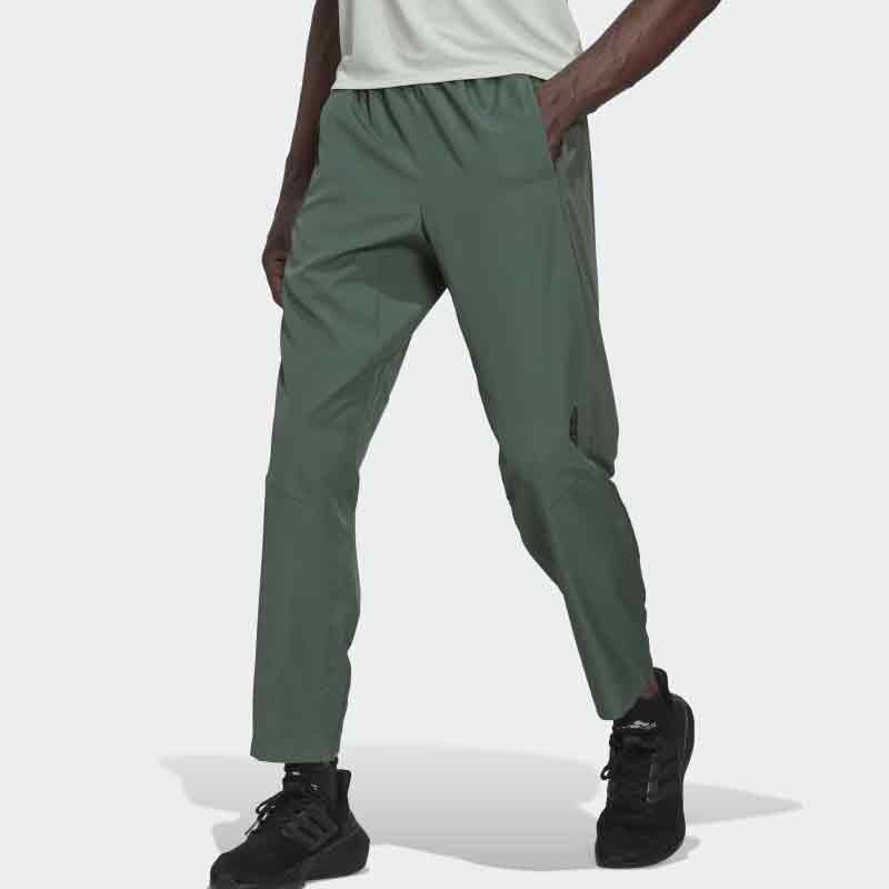 אדידס מכנס ניילון ירוק לגברים-Adidas-XS-נאקו