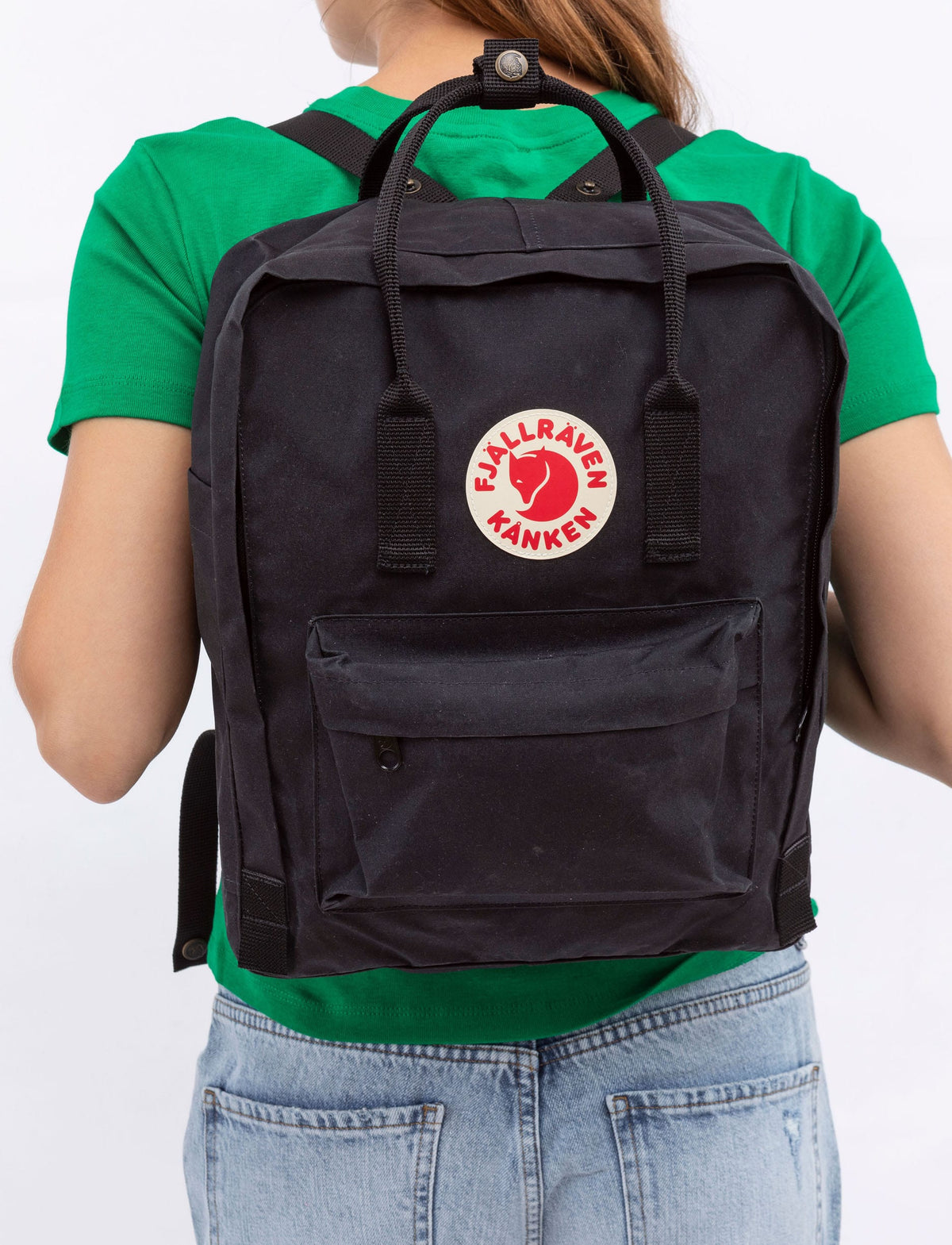 Fjallraven Kanken Classic - תיק גב קלאסי קאן קן 16 ליטר בצבע שחור-Kanken-One Size-נאקו