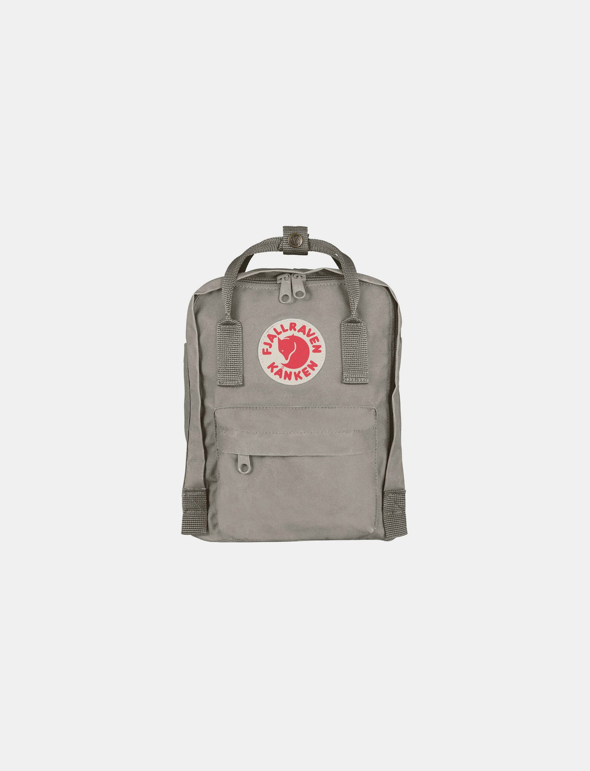 Fjallraven Kanken Mini - תיק גב קאן קן קלאסי מיני בצבע FOG KN אפור-Kanken-One Size-נאקו