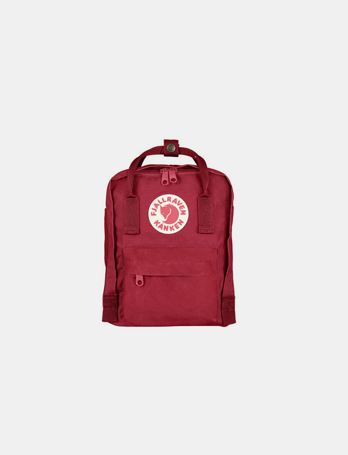 Fjallraven Kanken Mini - תיק גב קאן קן קלאסי מיני בצבע Ox KN אדום-Kanken-One Size-נאקו