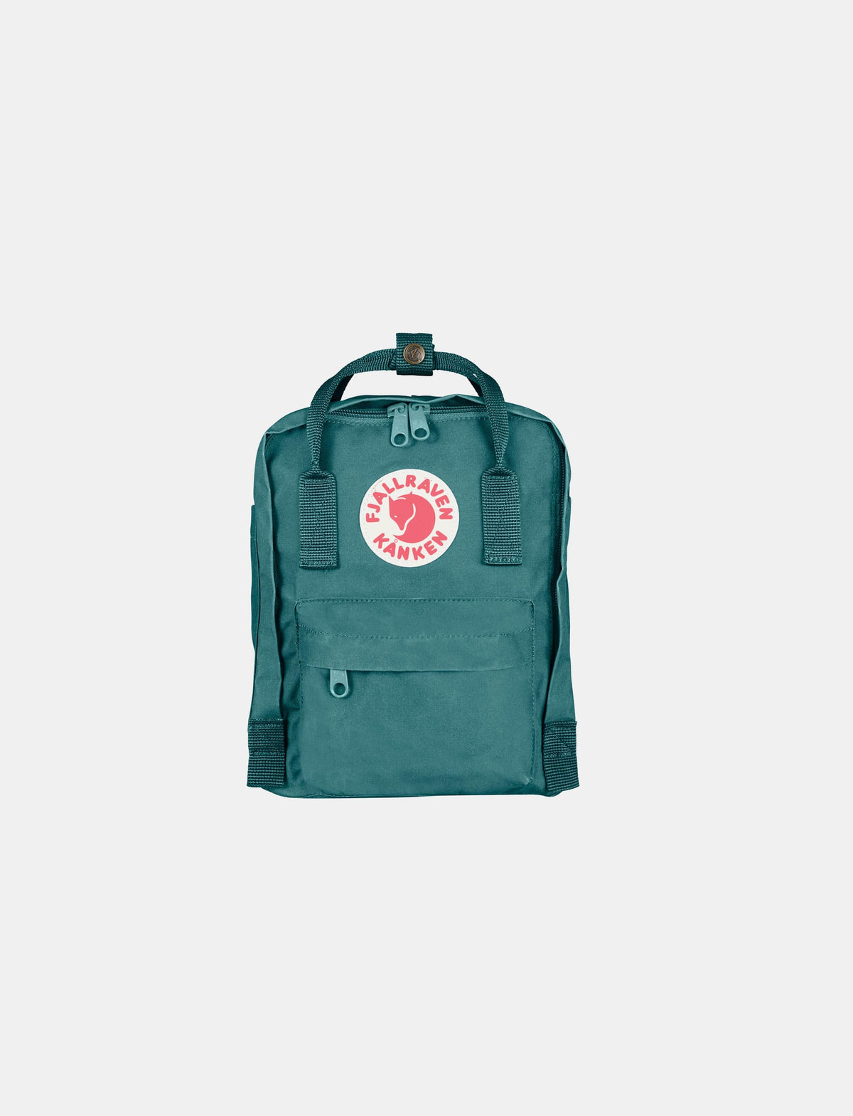 Fjallraven Kanken Mini - תיק גב קאן קן קלאסי מיני בצבע KN ירוק פרוסט-Kanken-One Size-נאקו