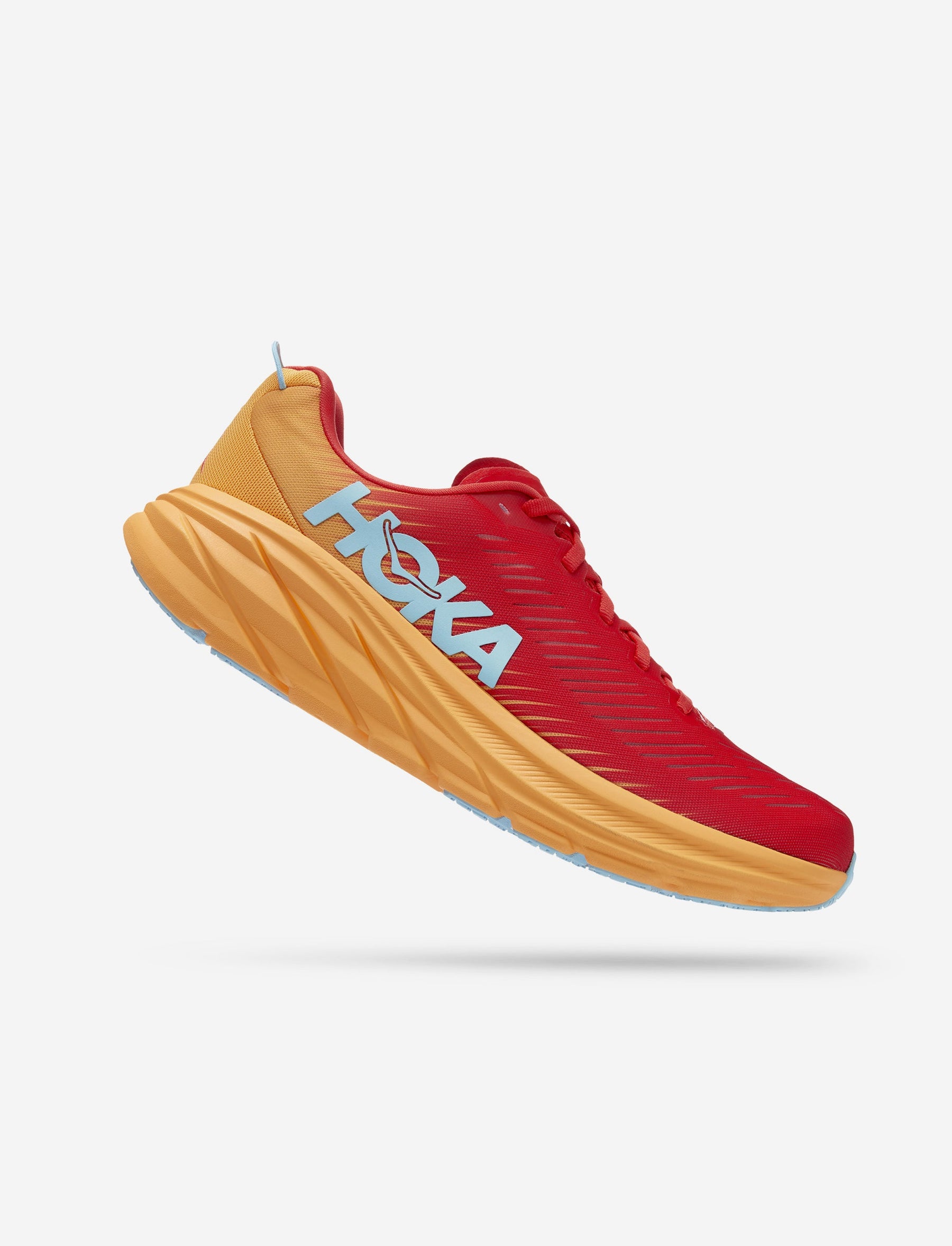 Hoka Rincon 3 Wide - נעלי ספורט גברים הוקה רינקון 3 רחבות בצבע פיאסטה/צהוב-Hoka-41-נאקו