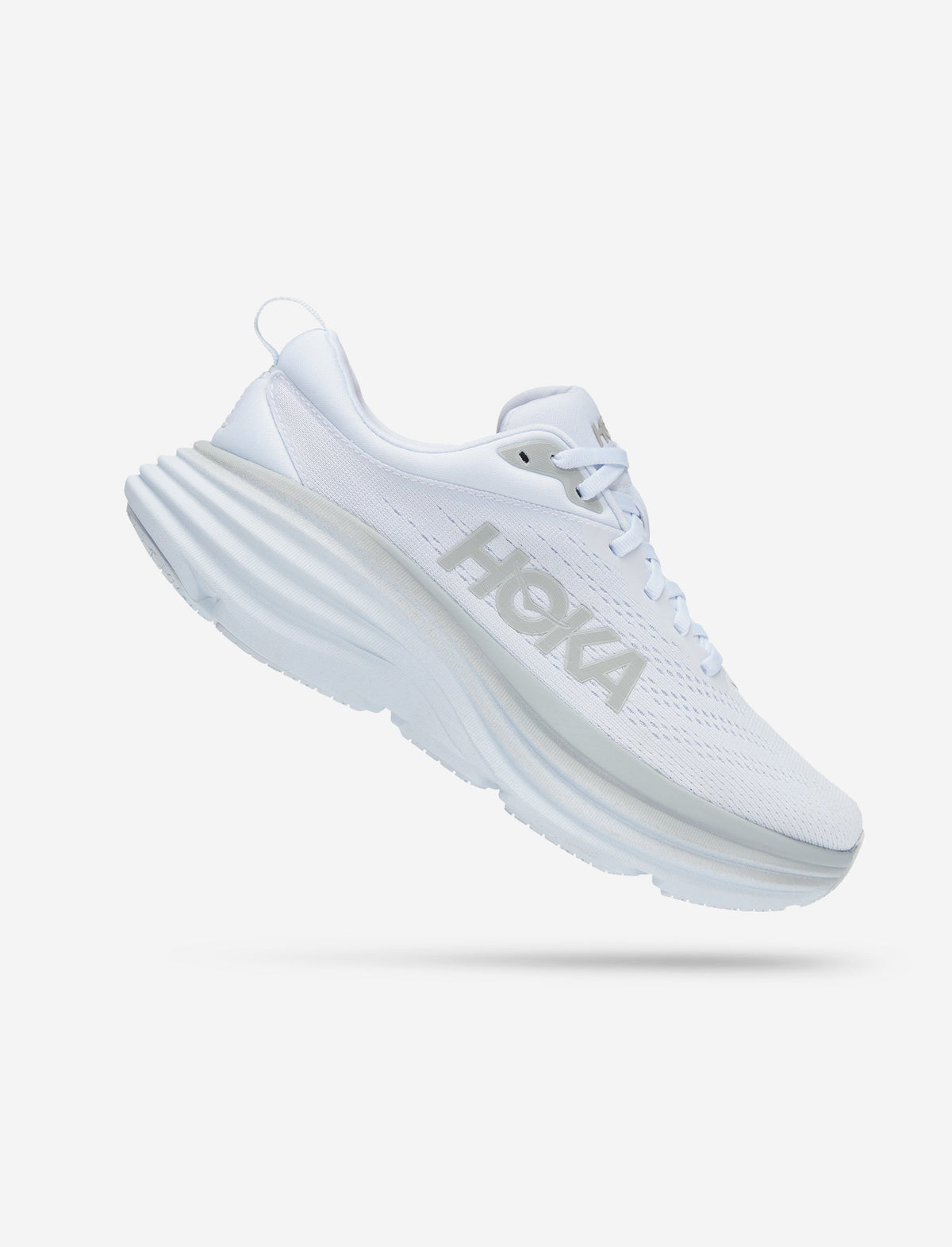 HOKA Bondi 8 - נעלי ספורט גברים הוקה בונדי 8 בצבע לבן-Hoka-41-נאקו