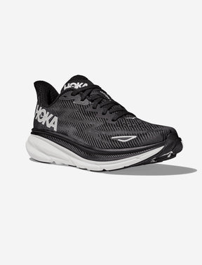 Hoka Clifton 9 - נעלי ספורט גברים הוקה קליפטון 9 בצבע שחור/לבן-Hoka-42-נאקו