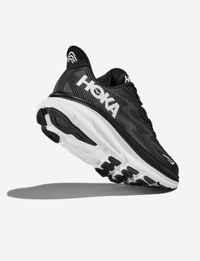 Hoka Clifton 9 - נעלי ספורט גברים הוקה קליפטון 9 בצבע שחור/לבן-Hoka-42-נאקו