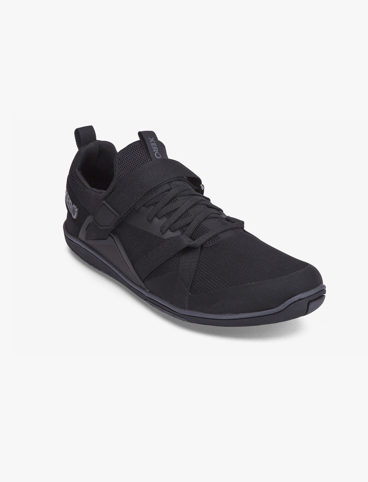Xero Forza Trainer - נעלי ספורט עם שרוכים ורצועת סקוטש מתכווננת לגברים בצבע שחור-Xero-40-נאקו
