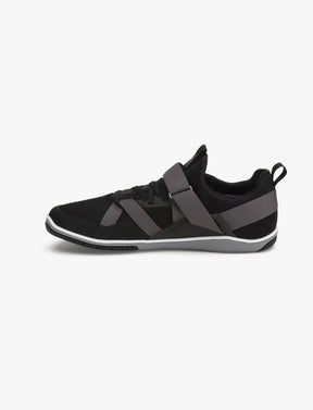 Xero Forza Trainer - נעלי ספורט עם שרוכים ורצועת סקוטש מתכווננת לנשים בצבע שחור/אספלט-Xero-36.5-נאקו