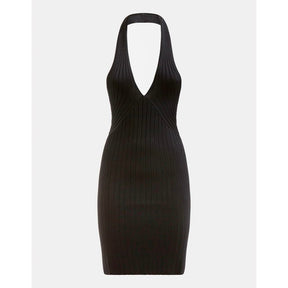 שמלת קרוס שחור גאס לנשים-Guess-XS-נאקו